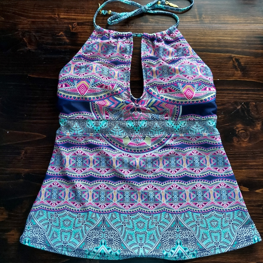 Jessica Simpson Tankini Top